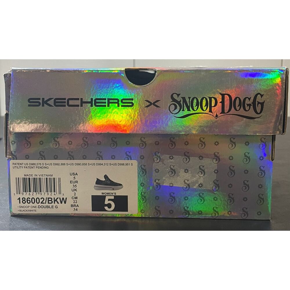 Snoop Dog Skechers- Snoop One- Double G- Size 5 Womens - Picture 9 of 9
